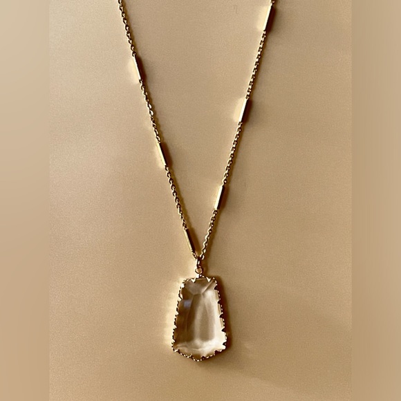 Boho Chic Classic Gold Necklace - Artsy Chic Long Pendant Necklace - Picture 11 of 17
